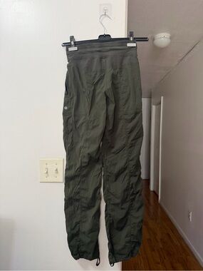 lululemon athletica Olive Green Cargo Jogger Pants